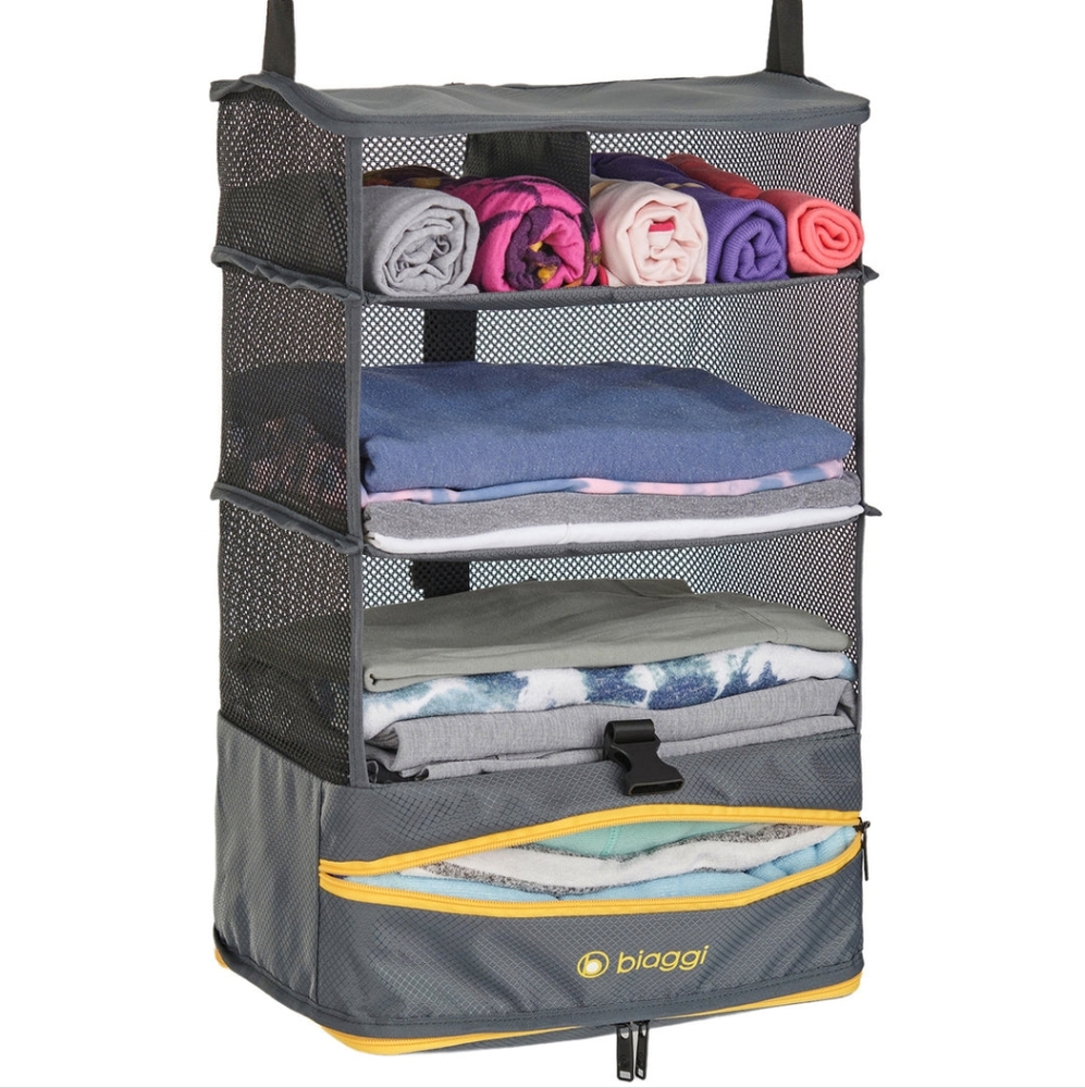 Biaggi Hangmates 3-Tiered ZipCube - Hanging Shelf Cube